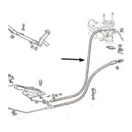 Câble de starter - 126 bis